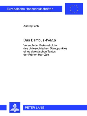 cover image of Das Bambus-«Wenzi»